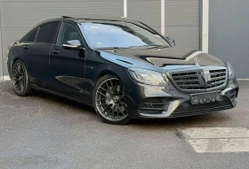 Mercedes-Benz S 350 Mercedes S350d* S63 AMG OPTIC BLACK* LONG* 3xTV* P, снимка 1