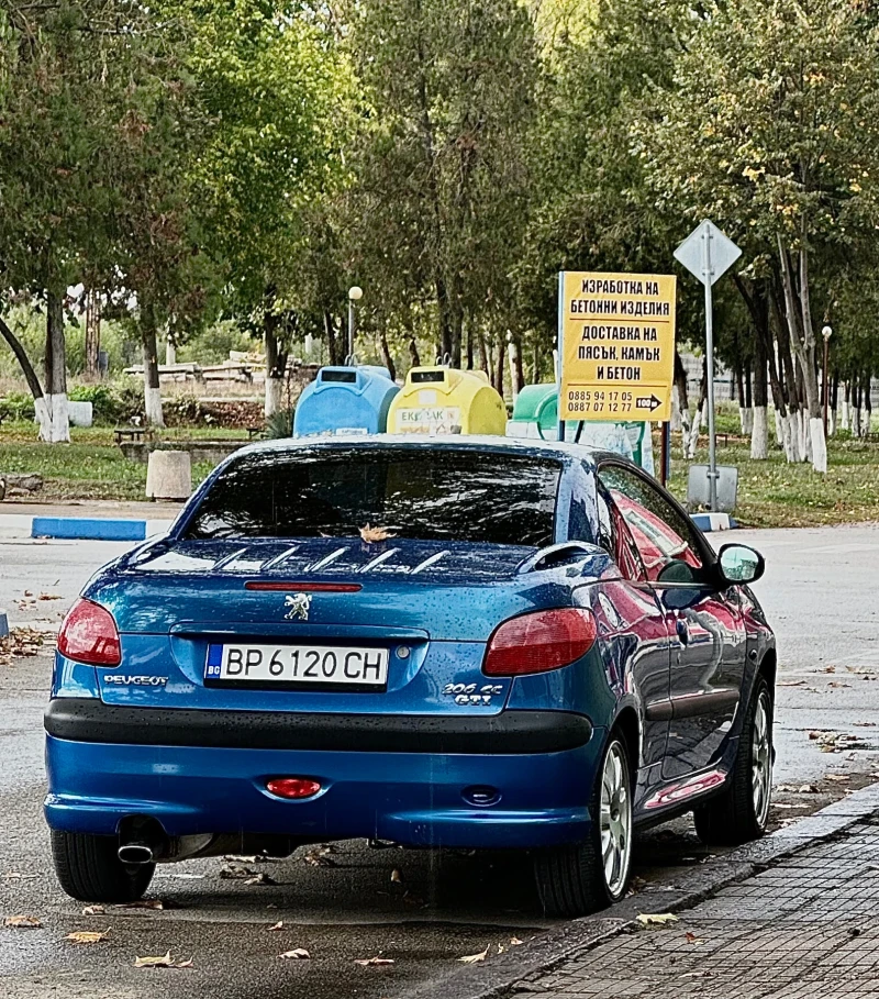 Peugeot 206 Cc, снимка 3 - Автомобили и джипове - 47949582