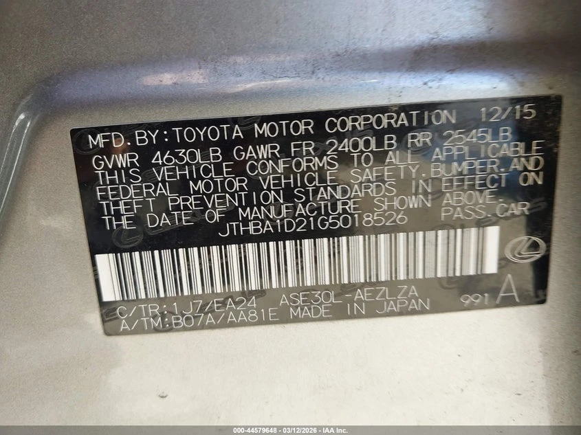 Lexus IS 200 2.0l T, снимка 9 - Автомобили и джипове - 53935107