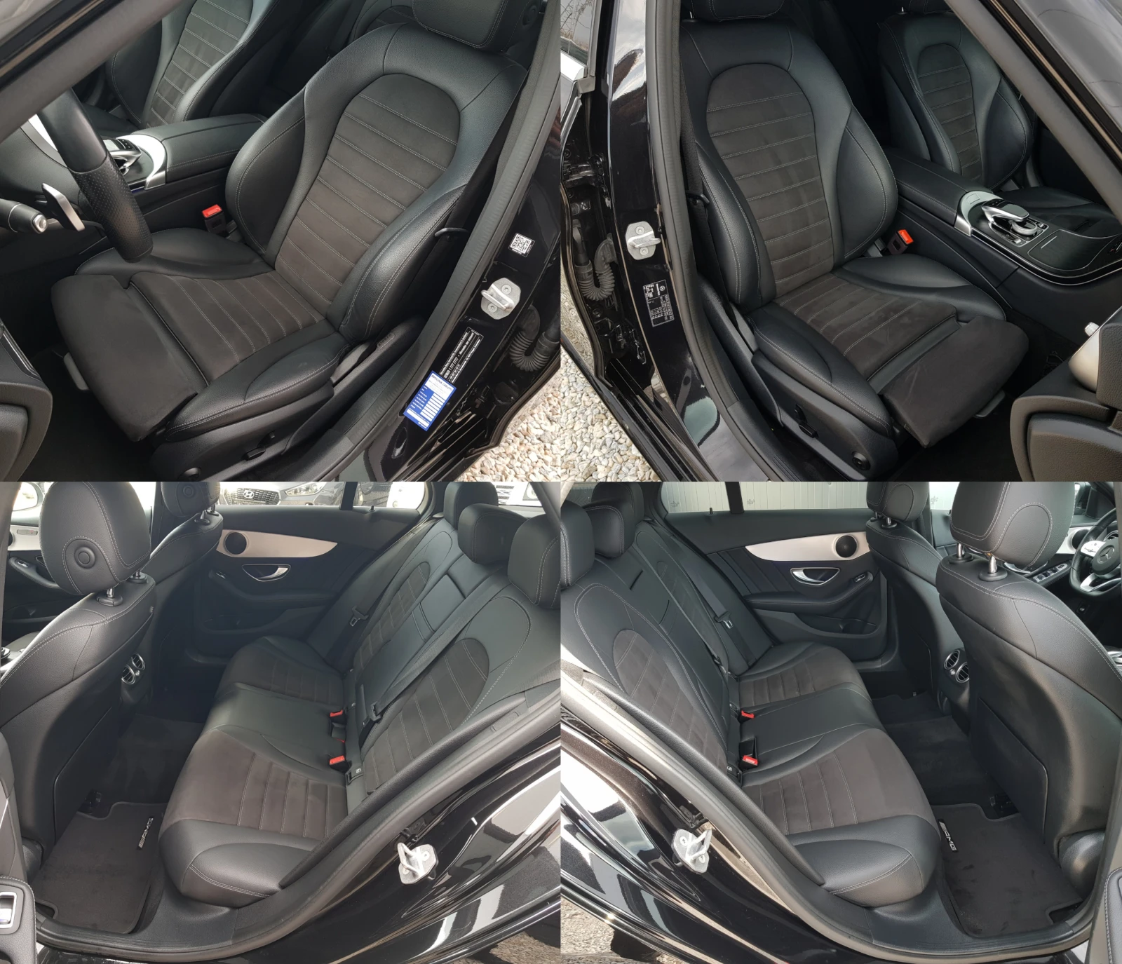 Mercedes-Benz C 220 D 4matic AMG EDITION FACELIFT MULTIBEAM LED OM654 , снимка 11 - Автомобили и джипове - 53985733