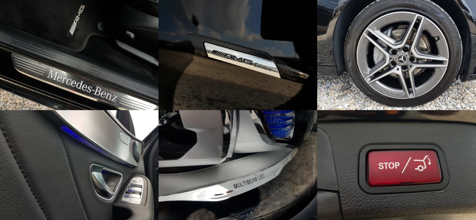 Mercedes-Benz C 220 D 4matic AMG EDITION FACELIFT MULTIBEAM LED OM654 , снимка 14 - Автомобили и джипове - 53985733