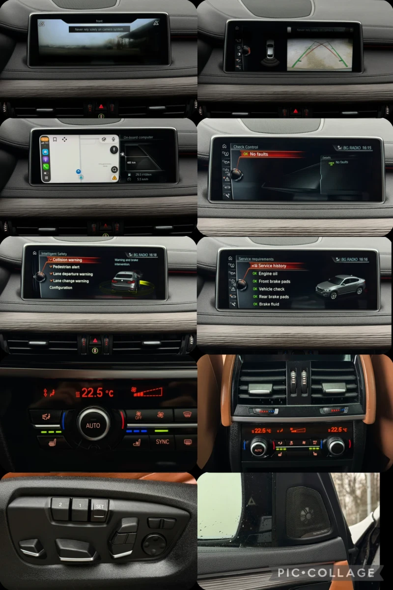 BMW X6 4.0D * Individual* * M-Packet* * Car-Play* * Digit, снимка 16 - Автомобили и джипове - 53418388