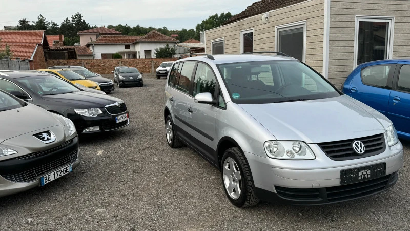 VW Touran 1.9TDI 6 Скорости, снимка 1 - Автомобили и джипове - 46977428