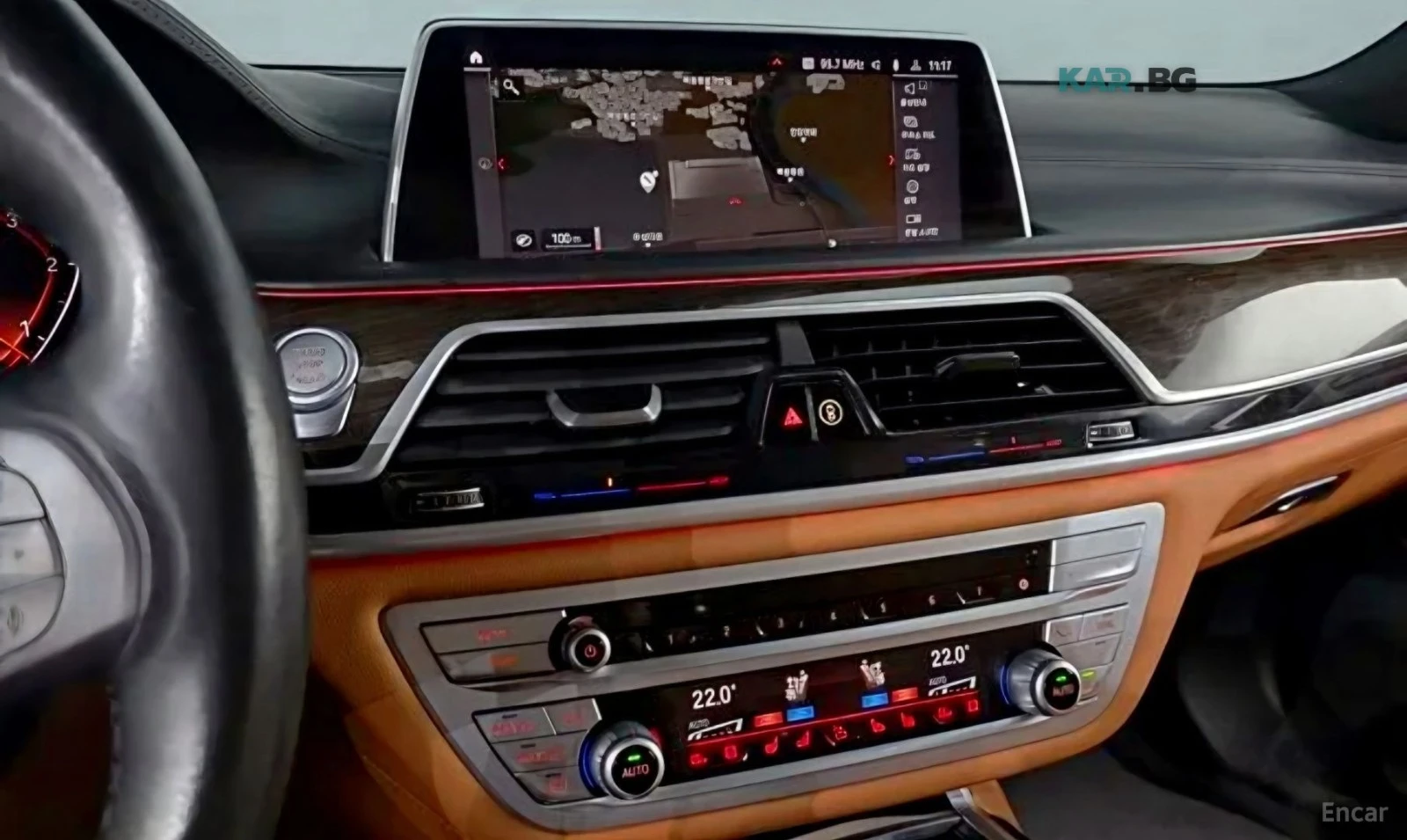 BMW 730 * MAX* PANO* 360* Ambient Light* Head-up* , снимка 13 - Автомобили и джипове - 55063105