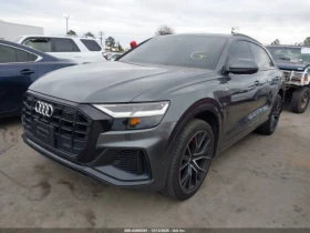 Audi Q8 * 55TFSI* QUATTRO* PREMIUM* ПОДГРЕВ* ОБДУХВАНЕ* ПА, снимка 2