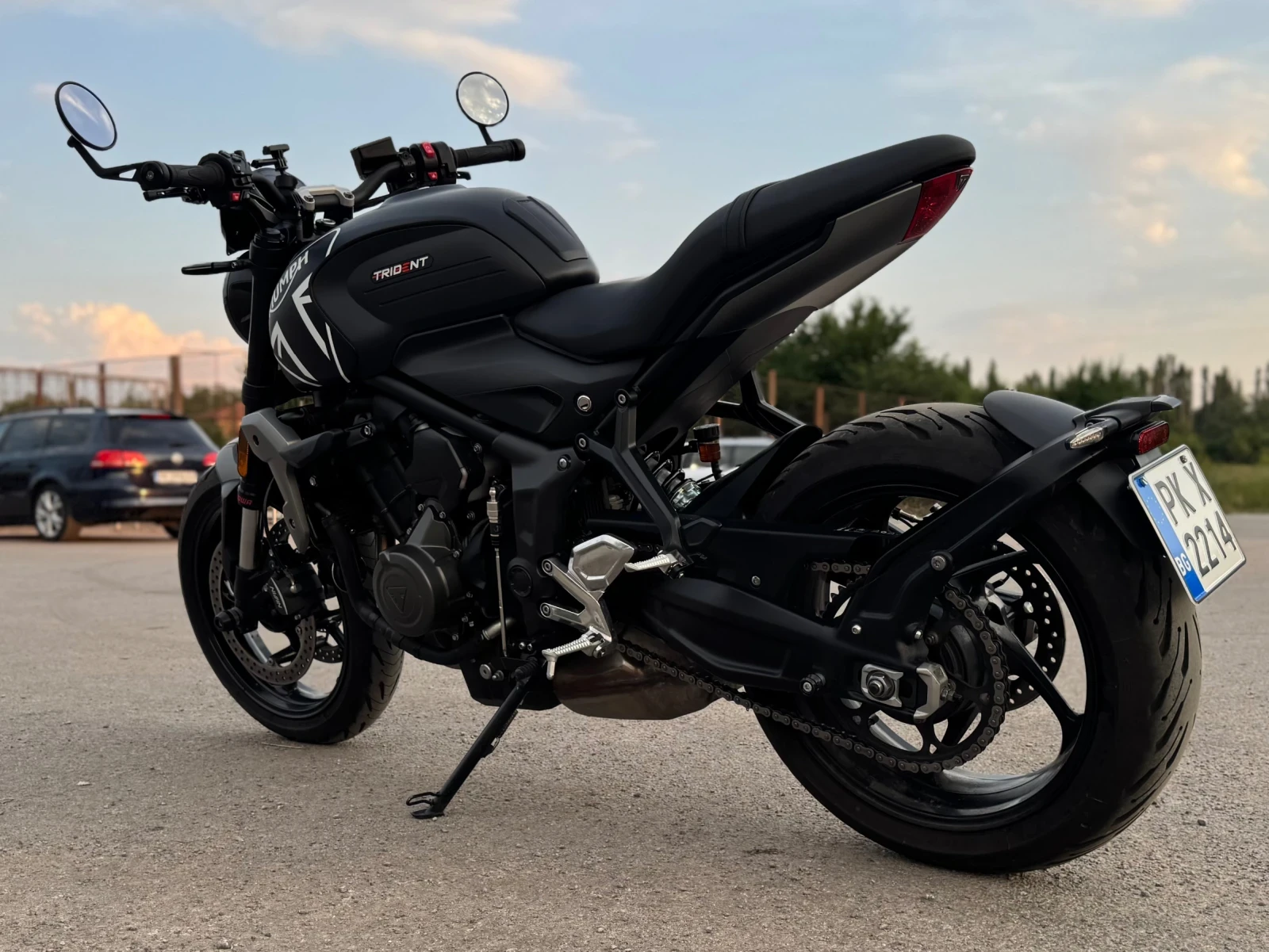 Triumph Trident в гаранция, quick shifter - изображение 4