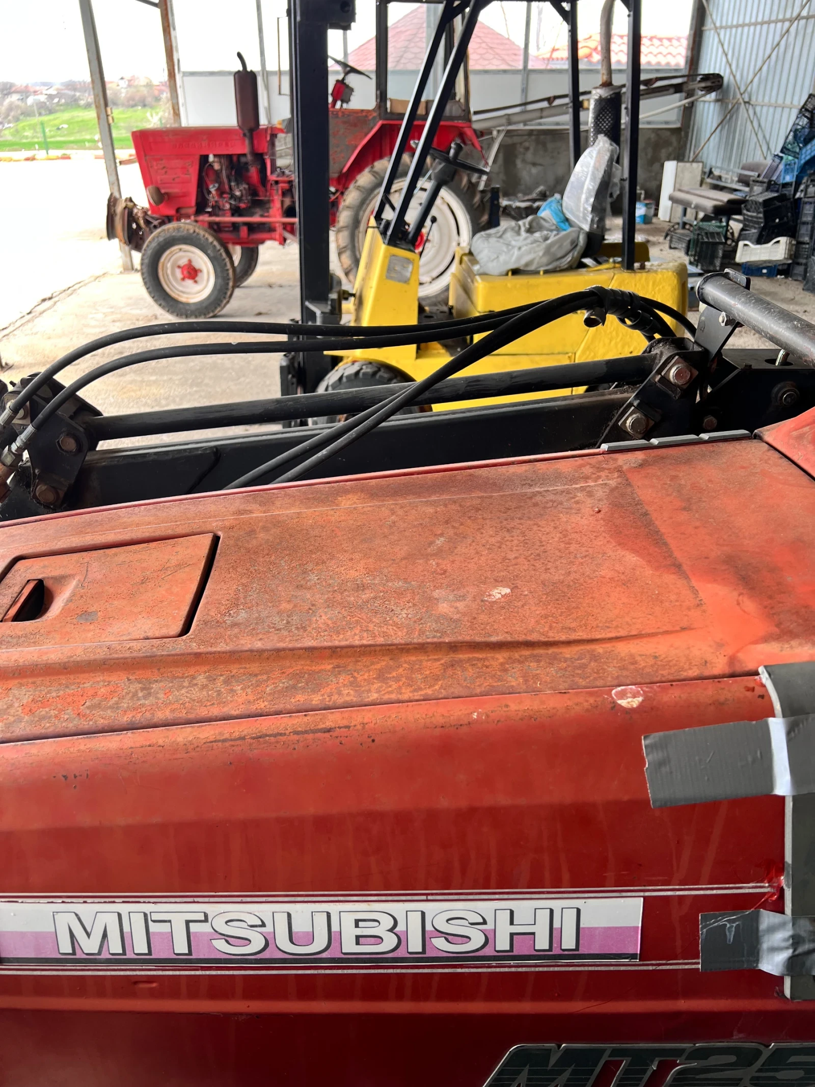 Трактор Mitsubishi MT25, снимка 7 - Селскостопанска техника - 55302594