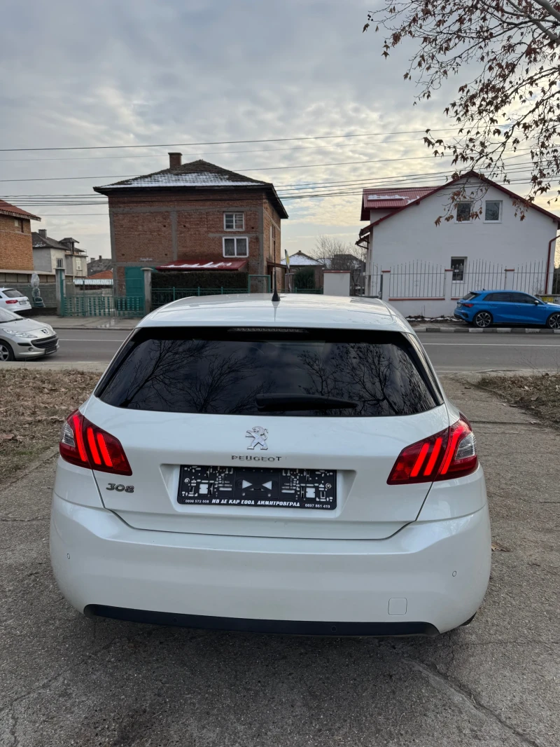 Peugeot 308 1.6 DIESEL AUSTRIA, снимка 6 - Автомобили и джипове - 48772036