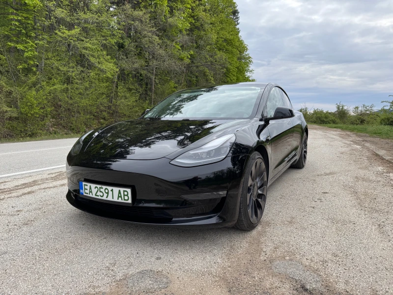 Tesla Model 3 Performance LR, снимка 2 - Автомобили и джипове - 51057566