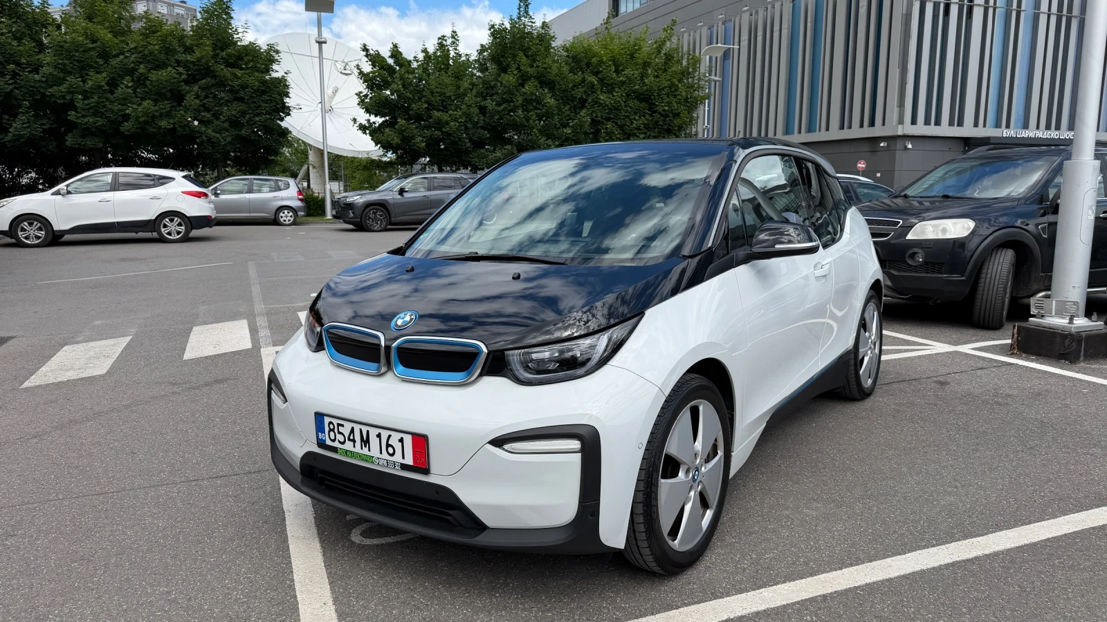 BMW i3 120 Ah, термопомпа, 42 kWh, автоматично паркиране