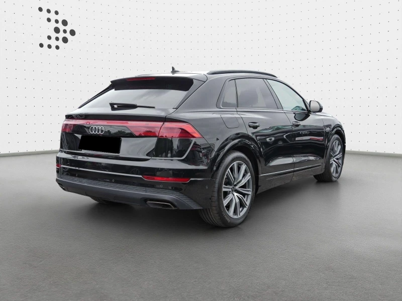 Audi Q8 45 TDI/QUATTRO/BLACK OPTIC/LIFT/360/HEAD UP/MATRIX, снимка 6 - Автомобили и джипове - 52157122