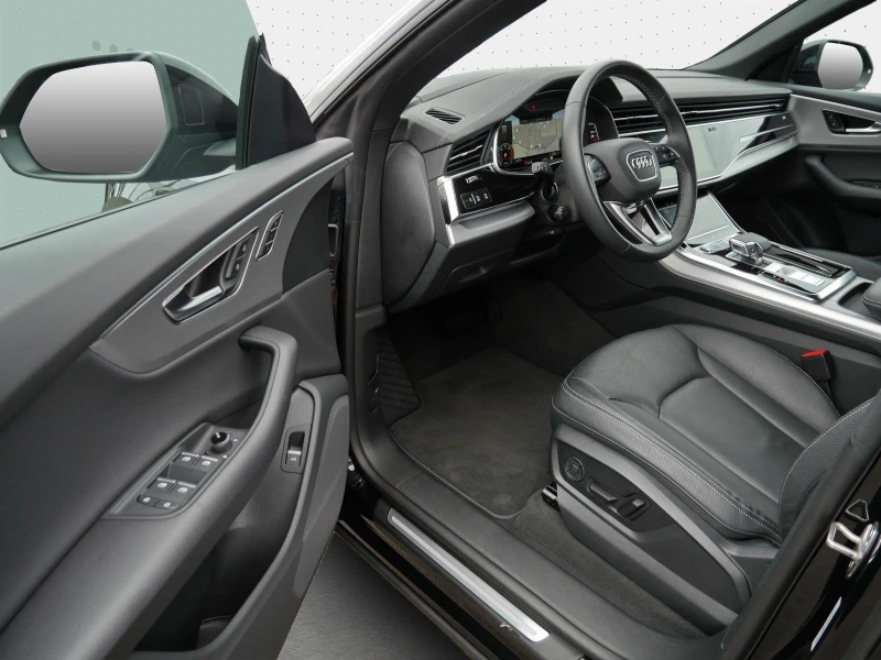 Audi Q8 45 TDI/QUATTRO/BLACK OPTIC/LIFT/360/HEAD UP/MATRIX, снимка 8 - Автомобили и джипове - 52157122