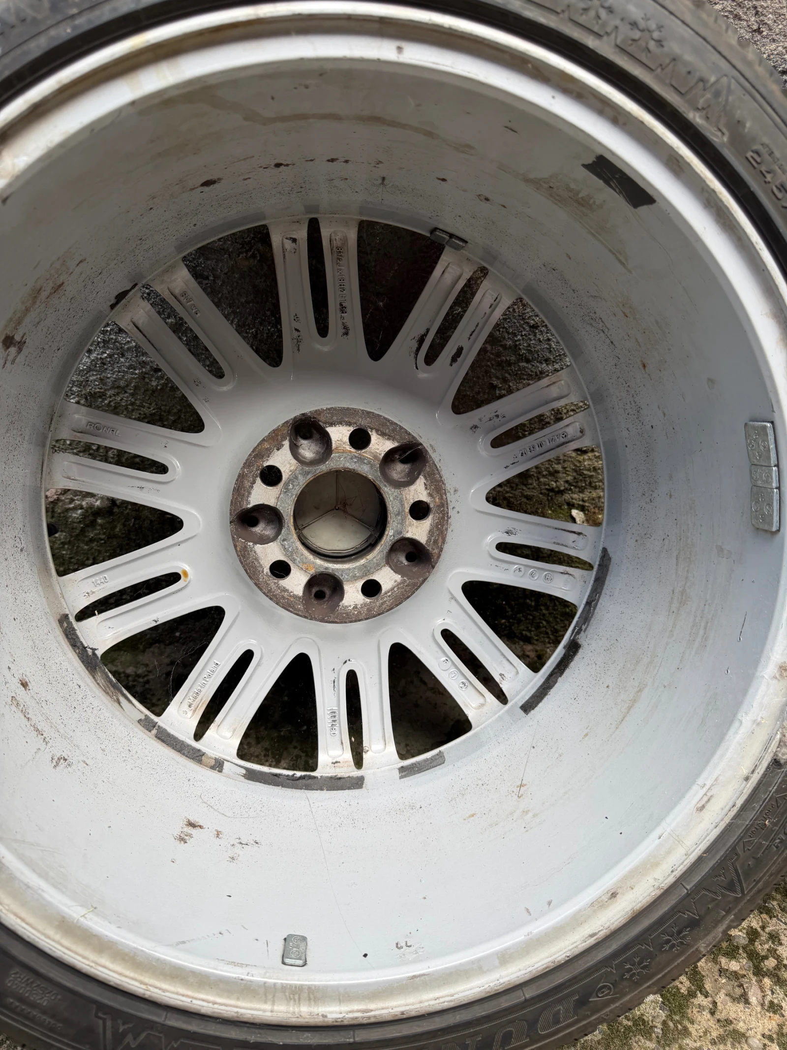 Гуми с джанти Bridgestone 245/40R18, снимка 14 - Гуми и джанти - 56103035