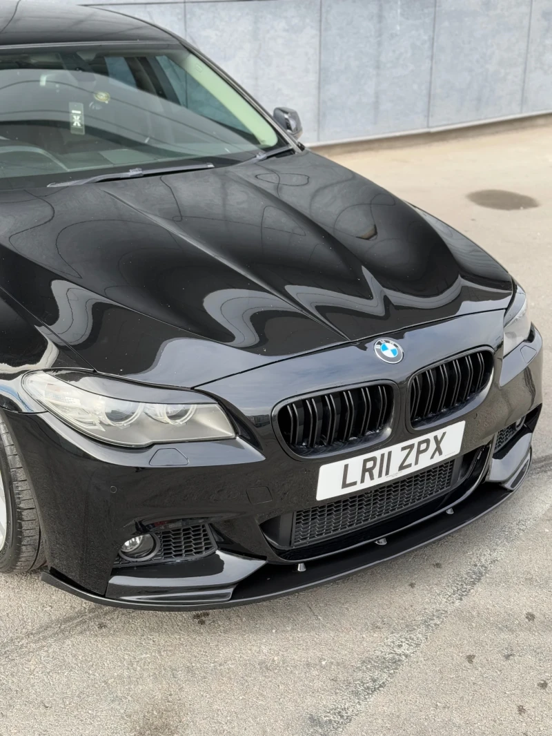 BMW 520 M-Performance/Сменени Вериги/UK/Black edition/FULL, снимка 5 - Автомобили и джипове - 48824315