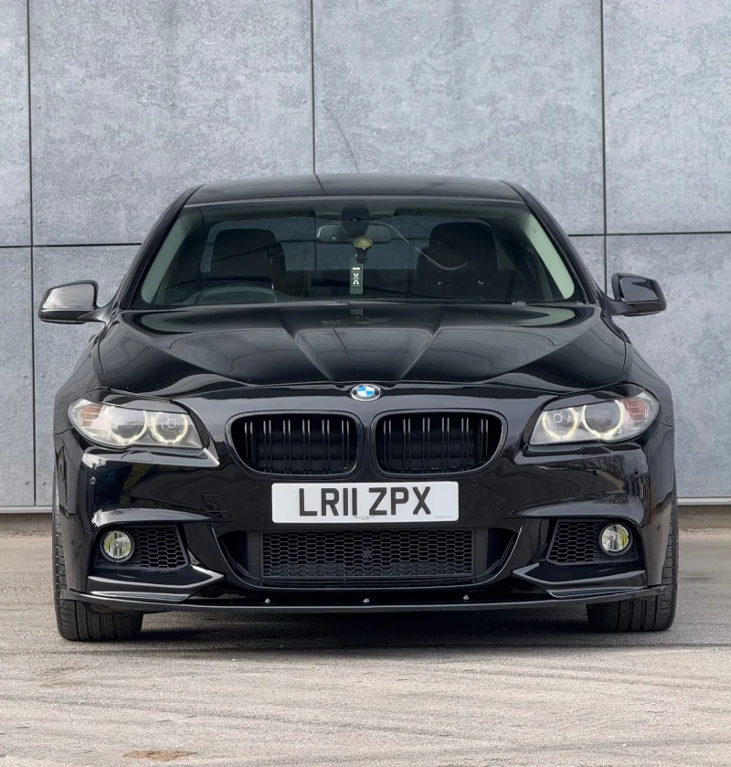 BMW 520 M-Performance/Сменени Вериги/UK/Black edition/FULL, снимка 2 - Автомобили и джипове - 48824315