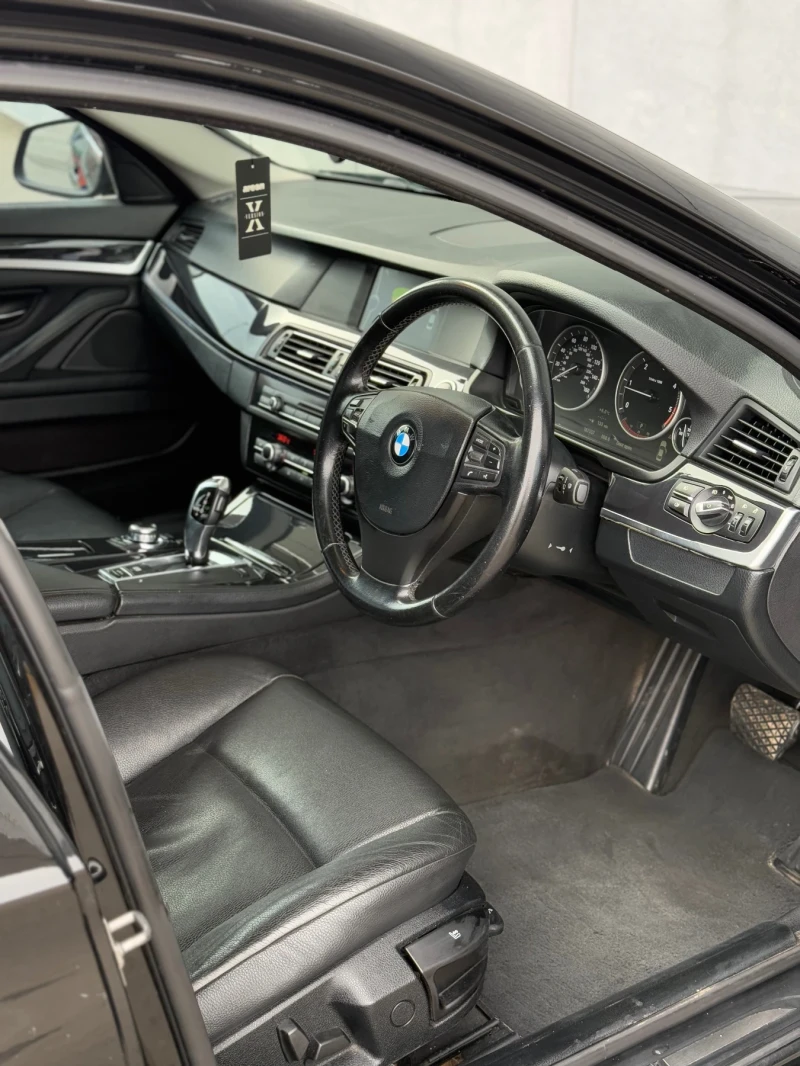 BMW 520 M-Performance/Сменени Вериги/UK/Black edition/FULL, снимка 16 - Автомобили и джипове - 48824315