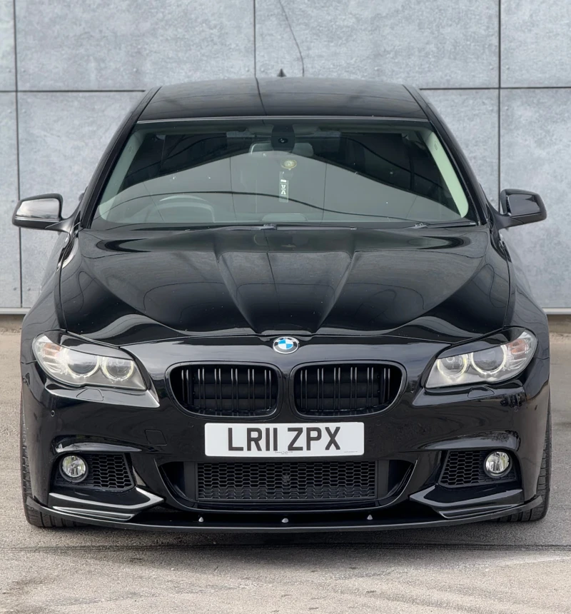 BMW 520 M-Performance/Сменени Вериги/UK/Black edition/FULL, снимка 9 - Автомобили и джипове - 48824315