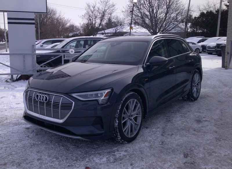 Audi E-Tron 360КАМЕРА* ПОДГРЕВ* LANE* ASSIST* ОБДУХВАНЕ* , снимка 3 - Автомобили и джипове - 52868647