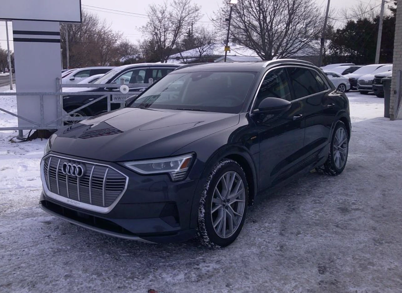 Audi E-Tron 360КАМЕРА* ПОДГРЕВ* LANE* ASSIST* ОБДУХВАНЕ*  - изображение 3