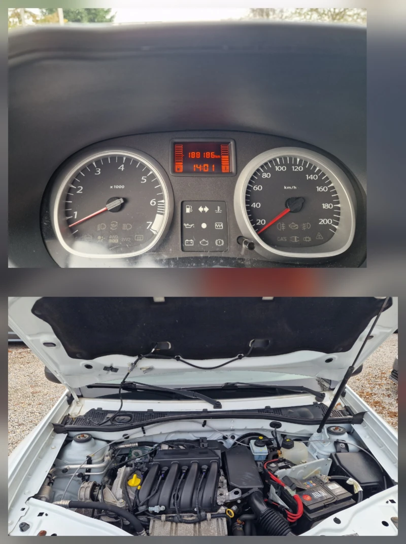 Dacia Duster 1.6i-105k.s-EURO 5, снимка 17 - Автомобили и джипове - 52391414