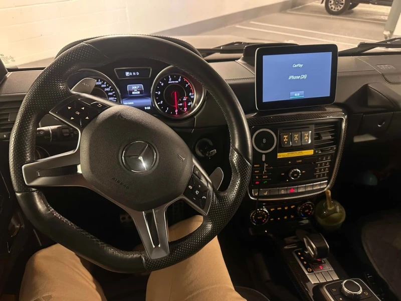 Mercedes-Benz G 63 AMG * CARFAX * БЕЗ ПЪРВОНАЧАЛНА ВНОСКА, снимка 9 - Автомобили и джипове - 53110187