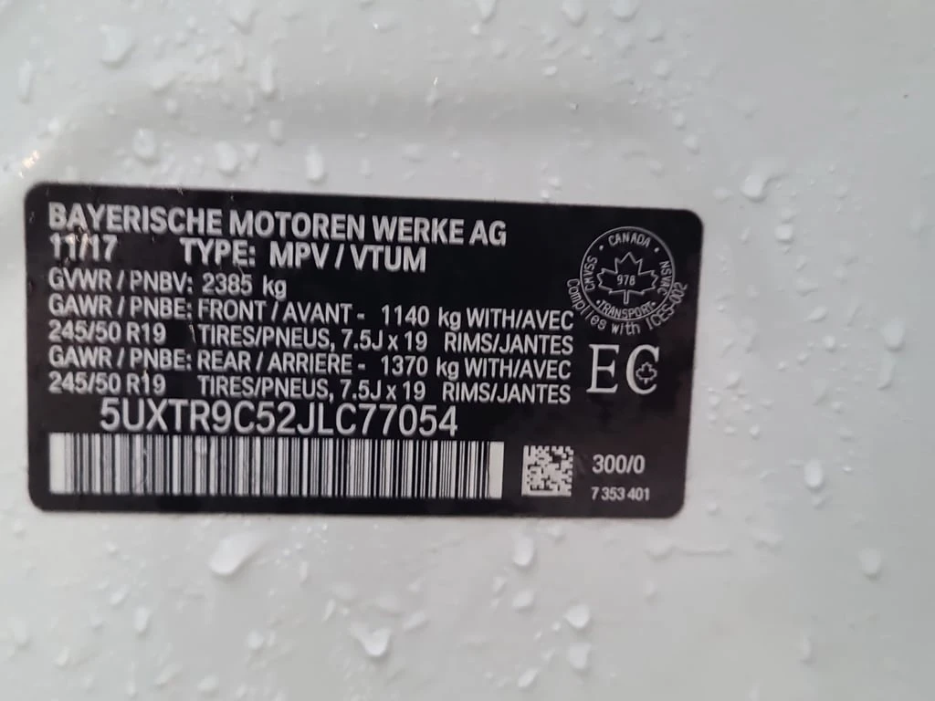 BMW X3 * XDRIVE30I * CARFAX * БЕЗ ПЪРВОНАЧАЛНА ВНОСКА - изображение 7