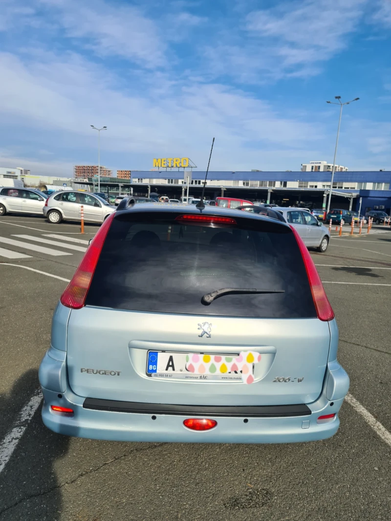 Peugeot 206 SW 1, 6, снимка 4 - Автомобили и джипове - 49154825