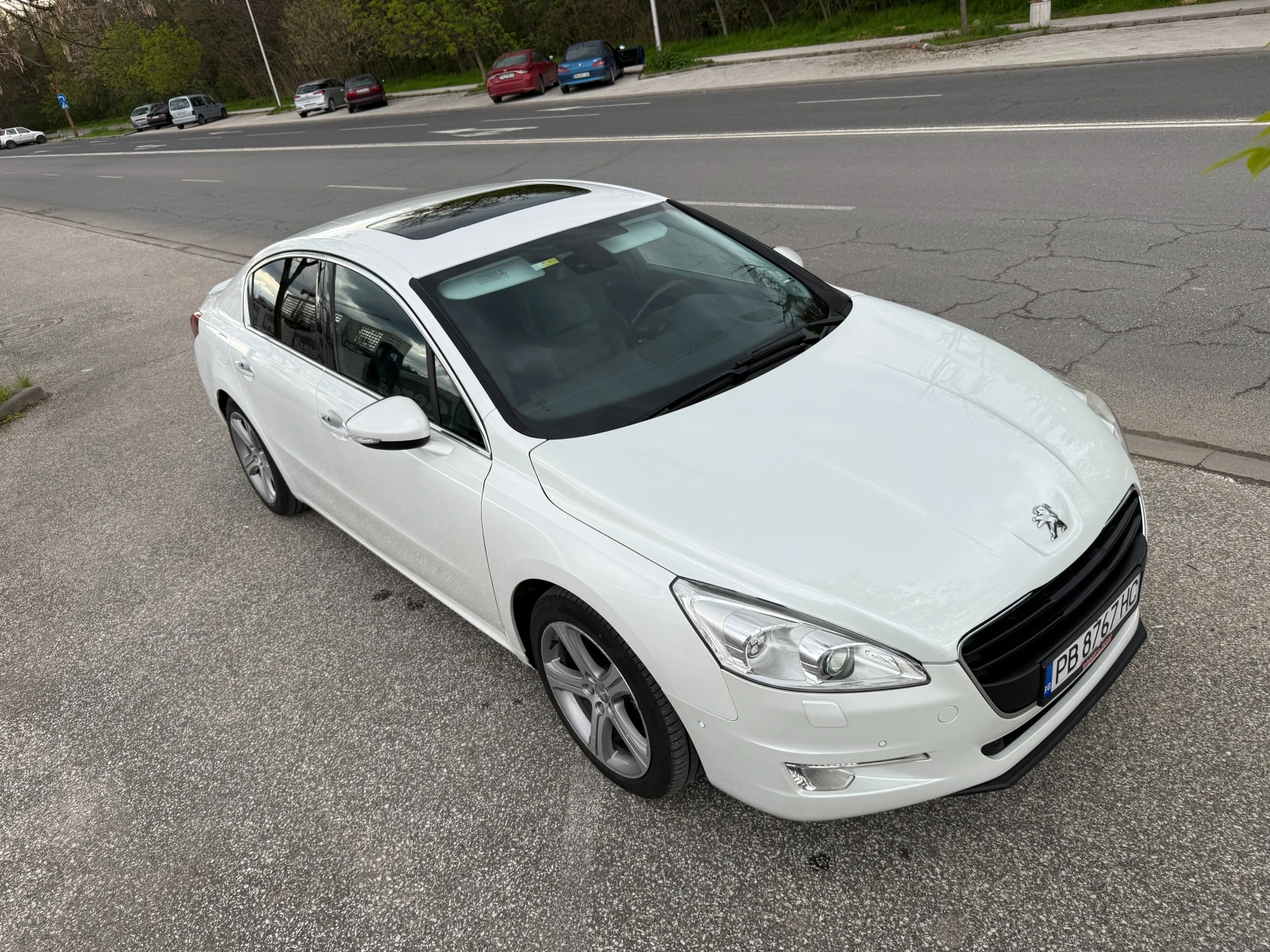 Peugeot 508 GT JBL бяла перла | Mobile.bg — изображение 1