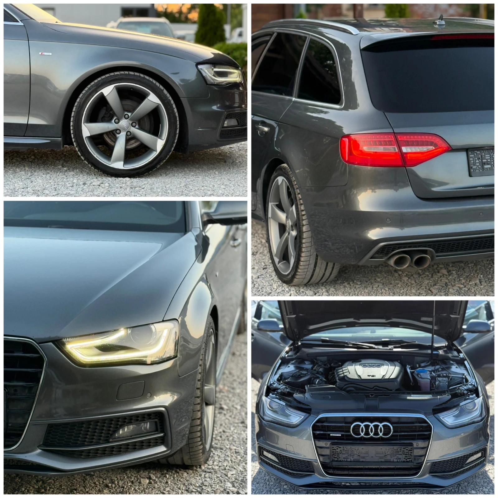 Audi A4 2.0TDi 177к.с * S-Line* * Quattro* * Навигация*  - изображение 9