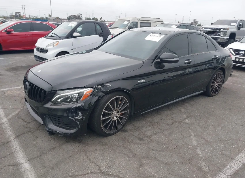 Mercedes-Benz C 43 AMG 4MATIC Night-Pack* BURMESTER* 360* Дисторник* Пано - изображение 2