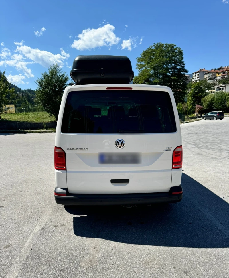 VW Caravelle 150hp/9 места/Кожа, снимка 4 - Бусове и автобуси - 53185341