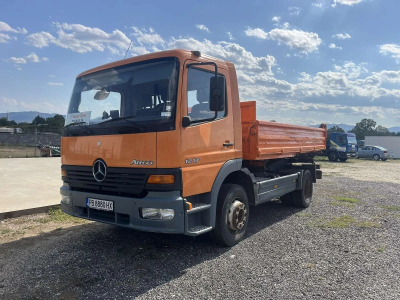 Mercedes-Benz 1217 САМОСВАЛ MEILLER KIPPER, снимка 4 - Камиони - 46838461