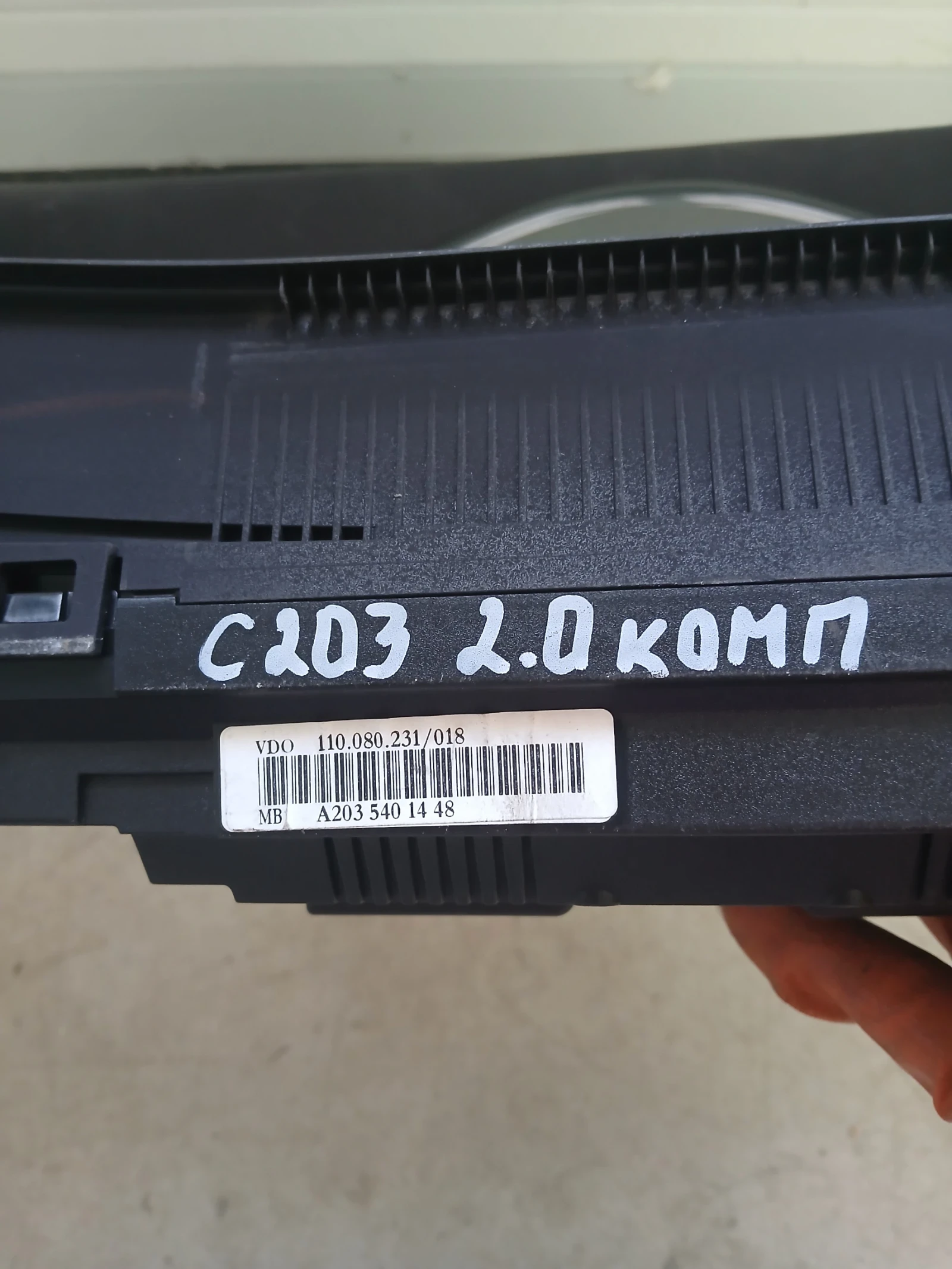А203 540 14 48 километраж Mercedes w203 , снимка 2 - Части - 55199184
