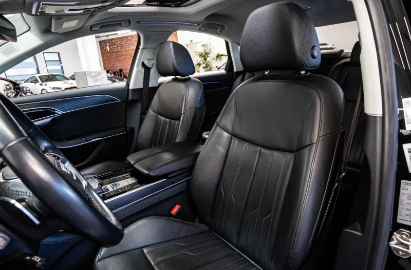 Audi A8 50TDI/QUATTRO/286HP/MTRX/ACC/PANO/360/104g, снимка 10 - Автомобили и джипове - 51328083