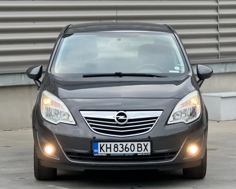 Opel Meriva 1.4i ECO TEC 100 HP БЕНЗИН ГАЗ 2011 Г. РЕГИСТРИРАН, снимка 2 - Автомобили и джипове - 52512641