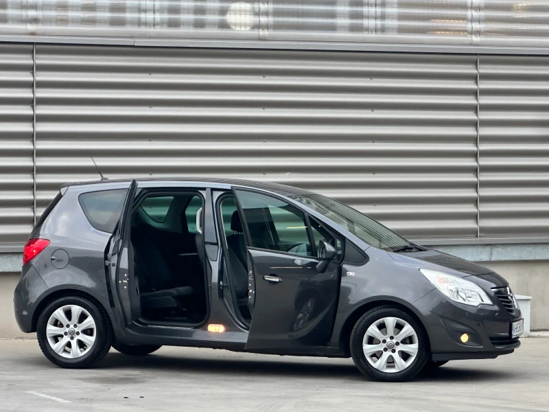 Opel Meriva 1.4i ECO TEC 100 HP БЕНЗИН ГАЗ 2011 Г. РЕГИСТРИРАН, снимка 9 - Автомобили и джипове - 52512641