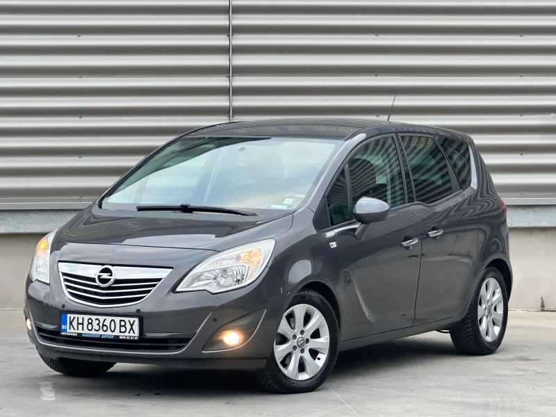 Opel Meriva 1.4i ECO TEC 100 HP БЕНЗИН ГАЗ 2011 Г. РЕГИСТРИРАН, снимка 3 - Автомобили и джипове - 52512641