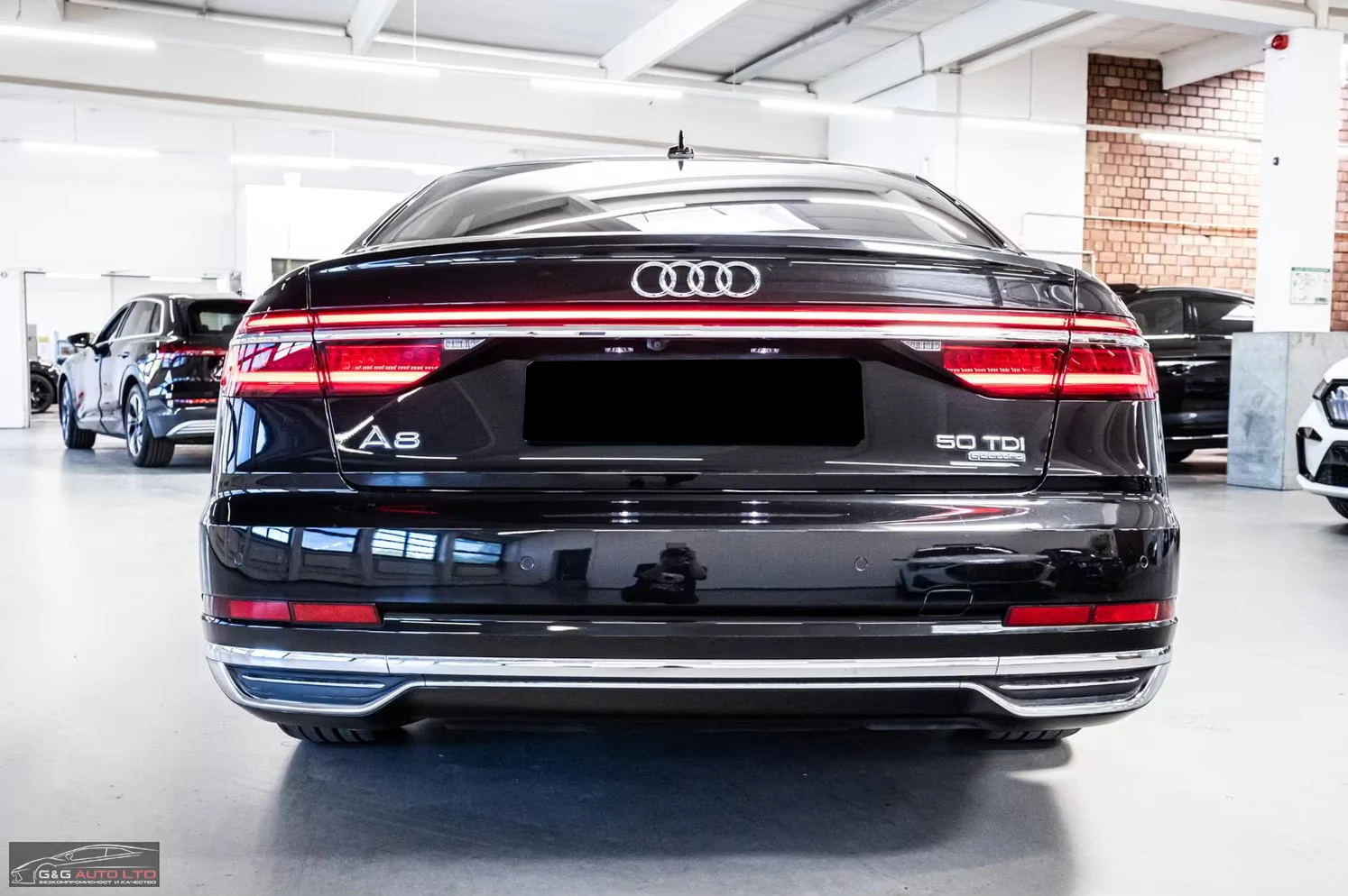 Audi A8 50TDI/QUATTRO/286HP/MTRX/ACC/PANO/360/104g - изображение 8