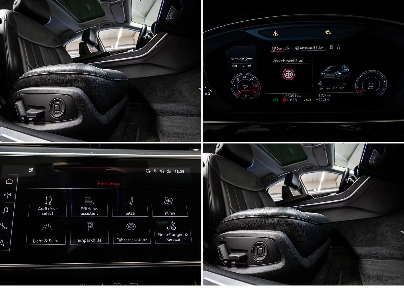 Audi A8 50TDI/QUATTRO/286HP/MTRX/ACC/PANO/360/104g | Mobile.bg   14