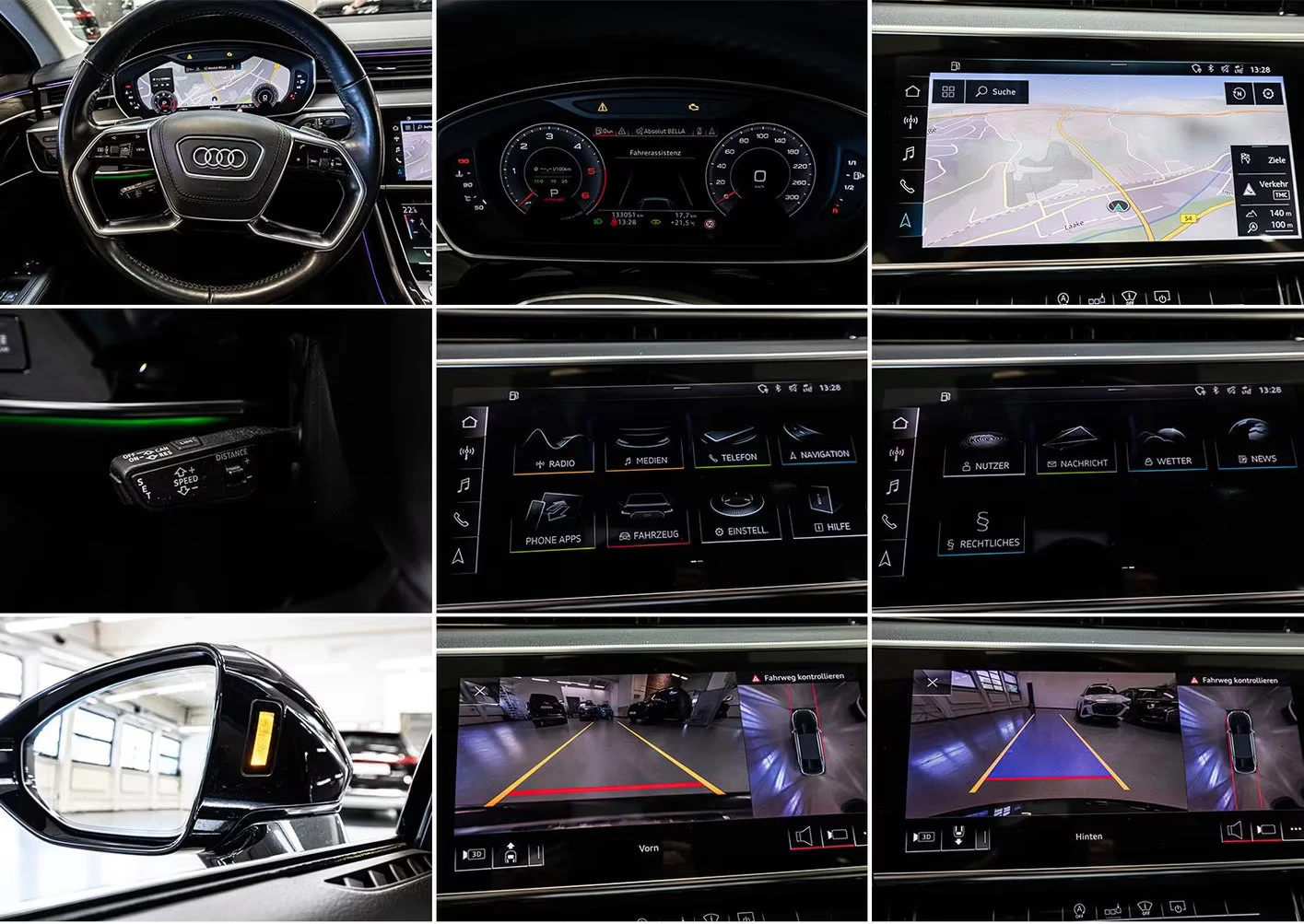 Audi A8 50TDI/QUATTRO/286HP/MTRX/ACC/PANO/360/104g | Mobile.bg   15