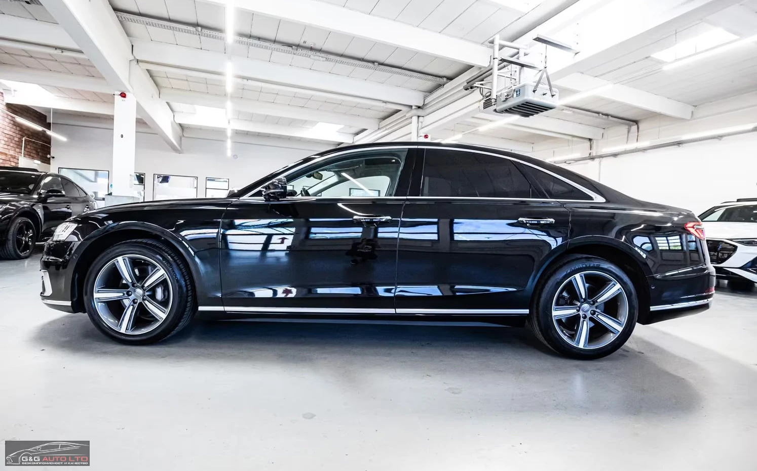 Audi A8 50TDI/QUATTRO/286HP/MTRX/ACC/PANO/360/104g - изображение 2