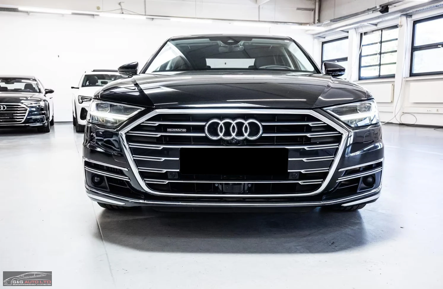 Audi A8 50TDI/QUATTRO/286HP/MTRX/ACC/PANO/360/104g - изображение 4