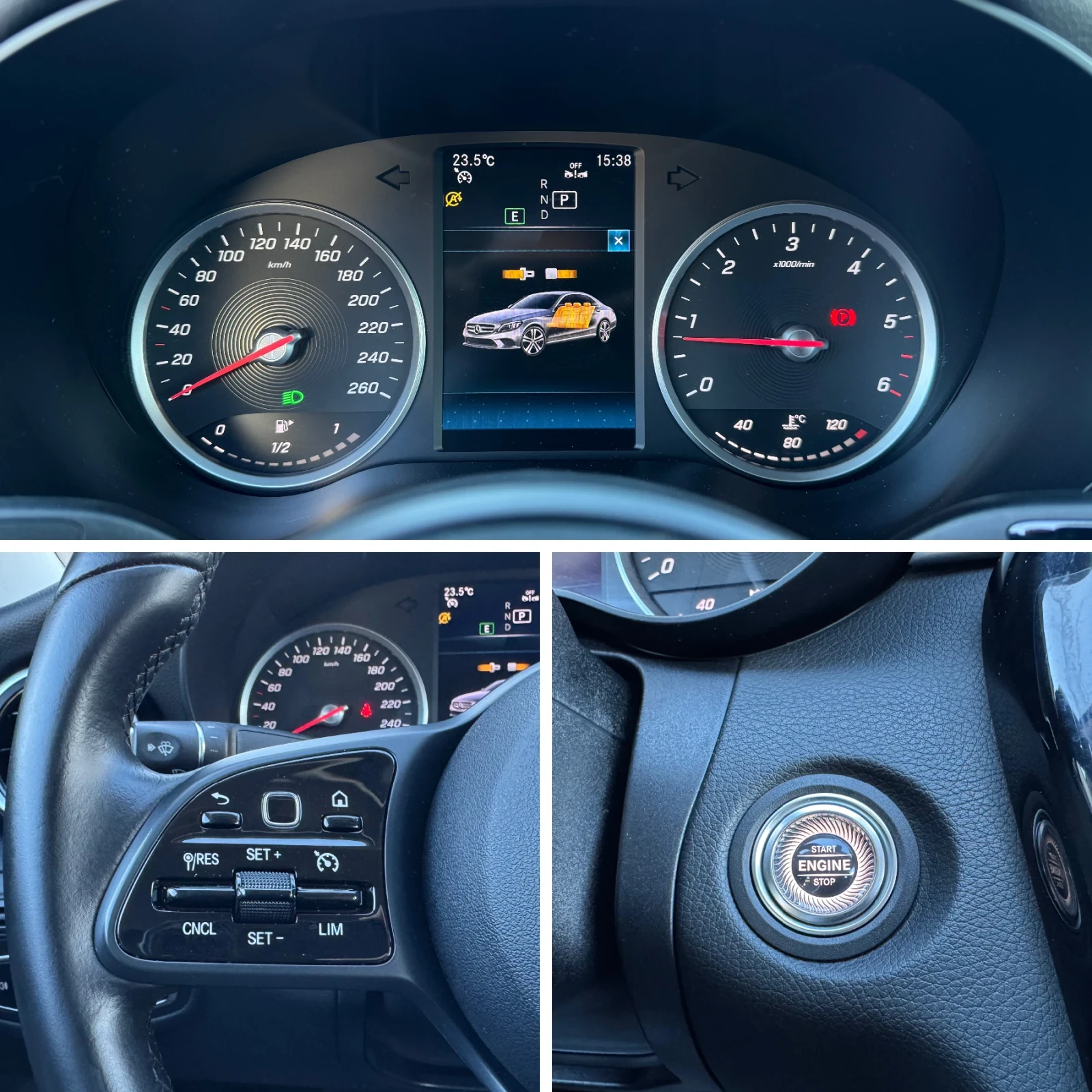 Mercedes-Benz C 180 D-FACELIFT-FULL LED-CAMERA-TOP | Mobile.bg   12