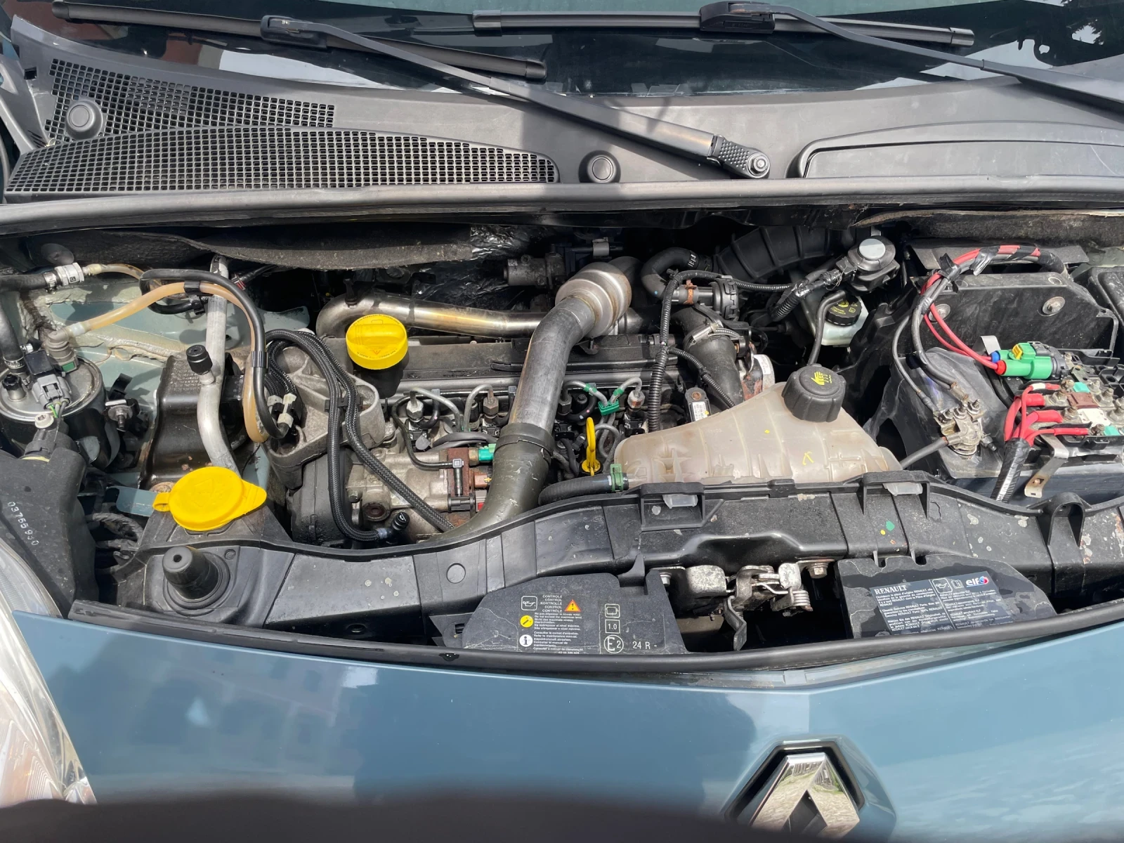 Renault Kangoo 1.5 DCI ТОВАРЕН КЛИМАТИК ТЕГЛИЧ, снимка 14 - Автомобили и джипове - 54179906