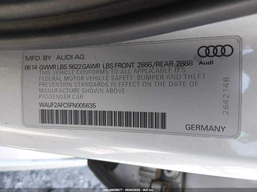 Audi S6 4.0T Автокредит Цена до България, снимка 15 - Автомобили и джипове - 55144541