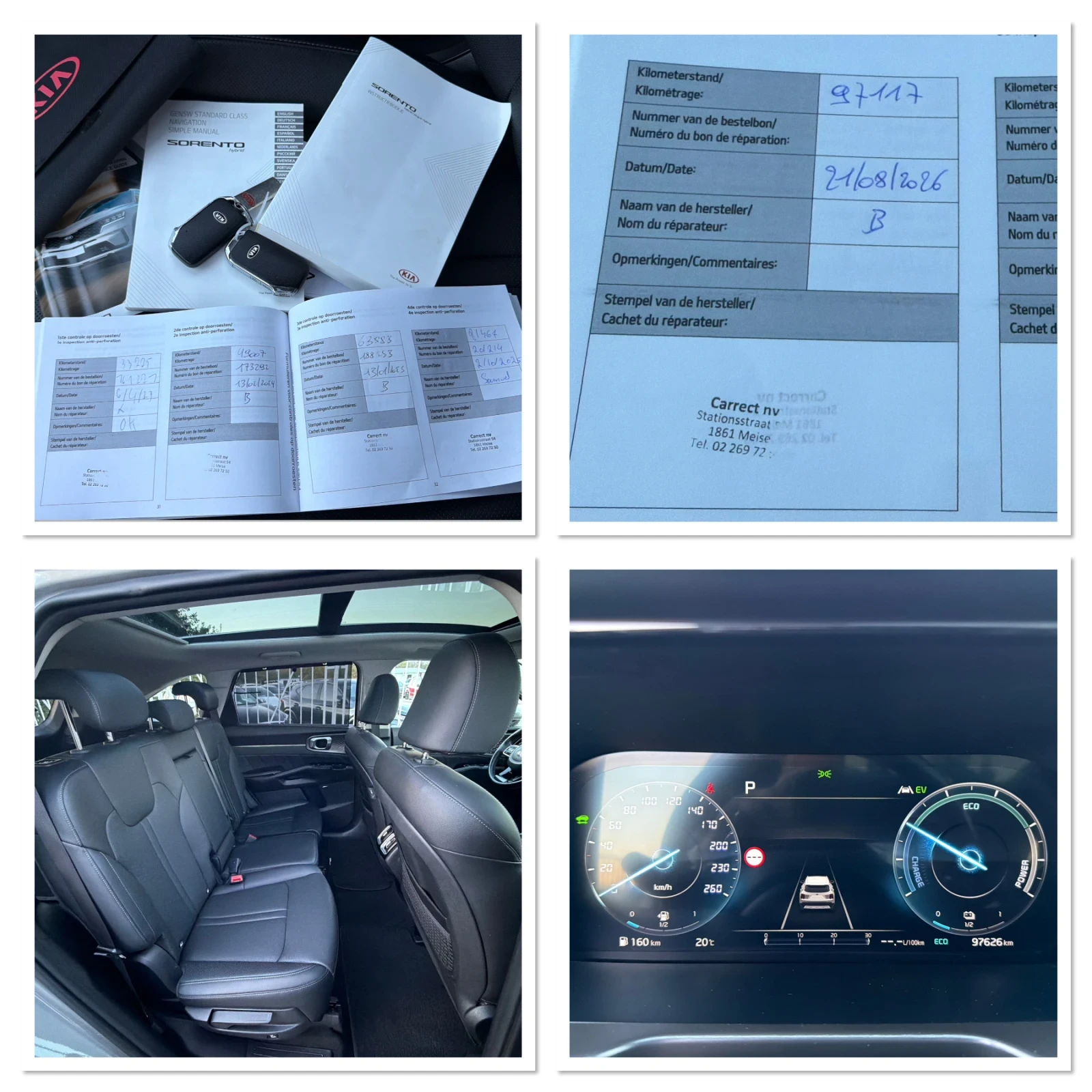 Kia Sorento PREMIUM LUX / HYBRID  / 4X4 /  97 000 �� / YOUTUBE | Mobile.bg � ����������� 17