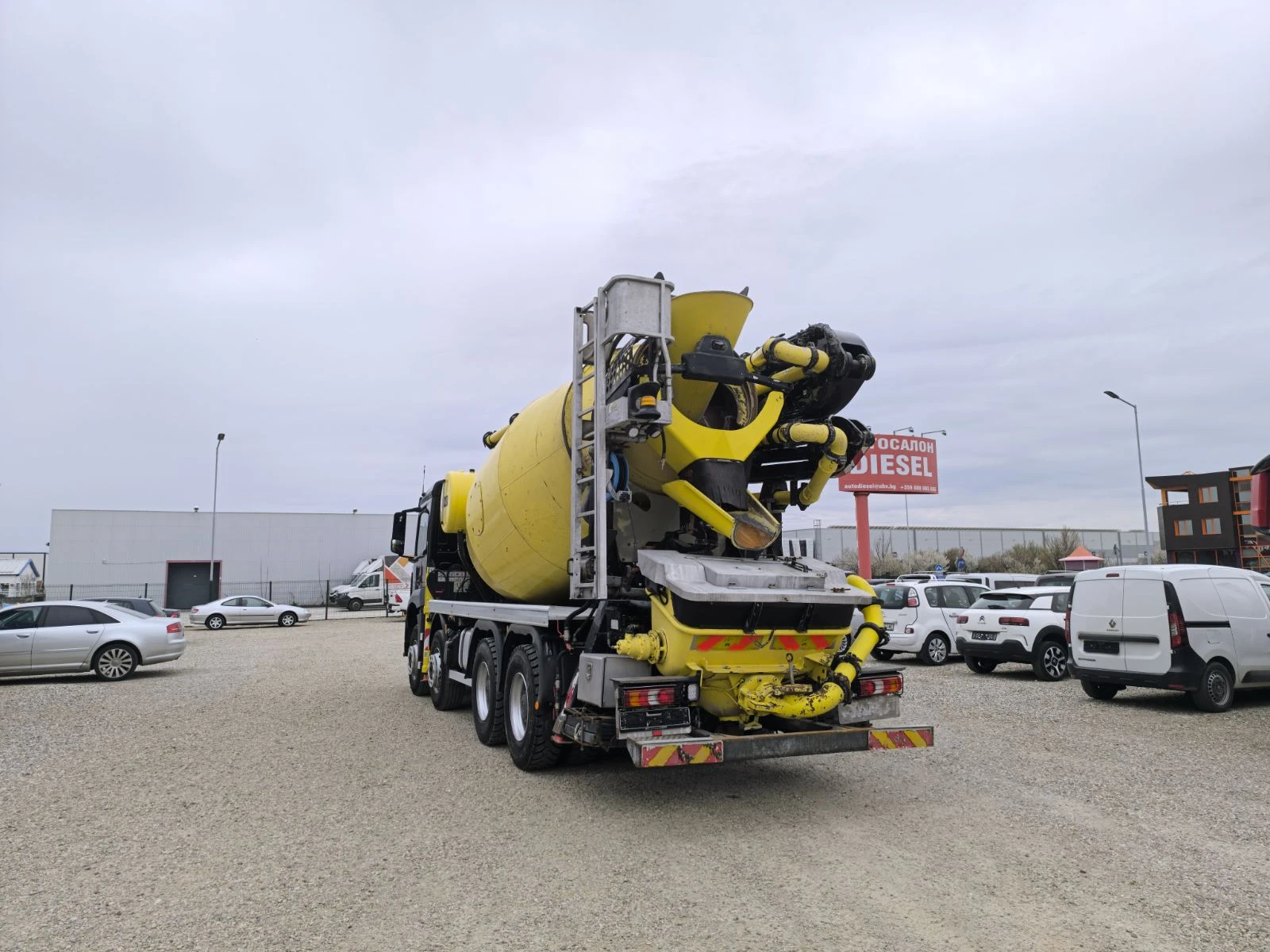 Бетон помпа Mercedes-Benz AROCS 4246 CIFA MAGNUM MK28L-5 125ММ, снимка 5 - Индустриална техника - 53952587