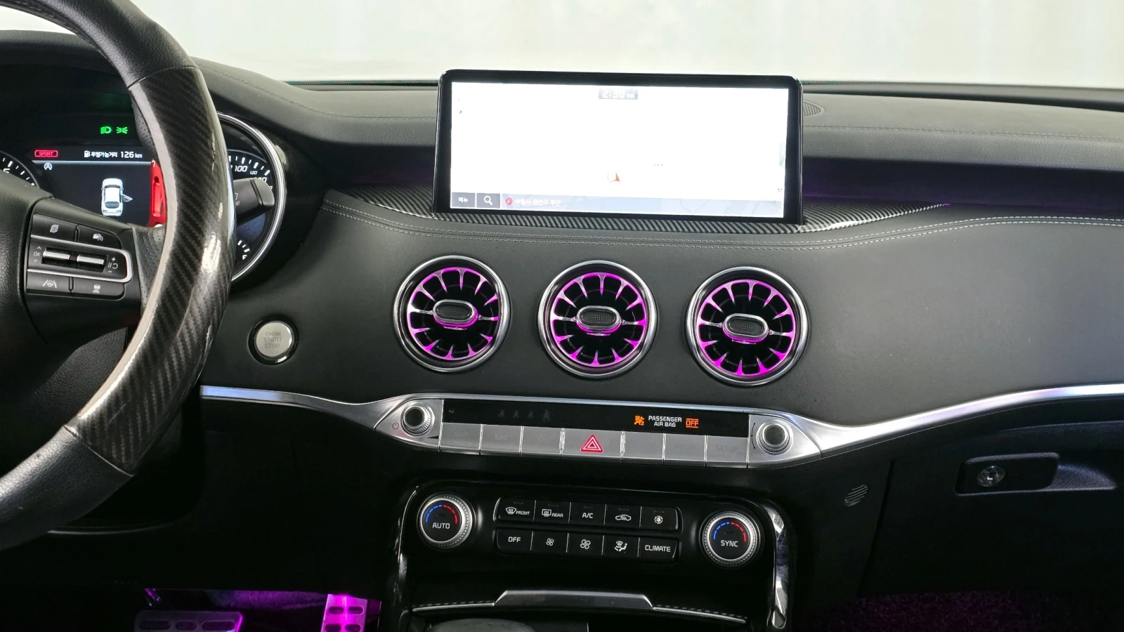 Kia Stinger Meister 2.5 Masters | 360 CAM | HUD | DISTRONIC | , снимка 14 - Автомобили и джипове - 54699668