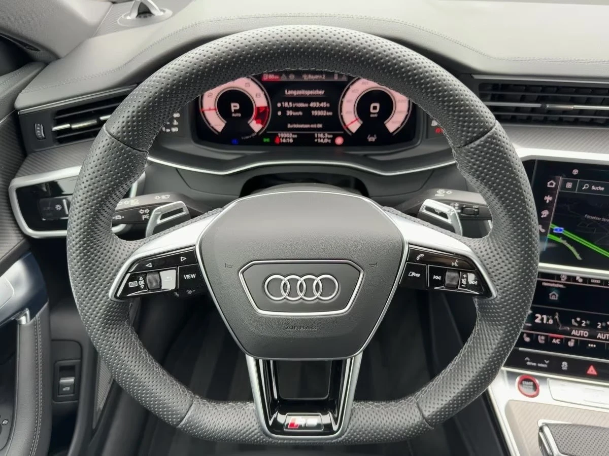 Audi Rs7 PERFORMANCE / DYNAMIC / B&O / MATRIX / 360 / HUD /, снимка 10 - Автомобили и джипове - 55129347