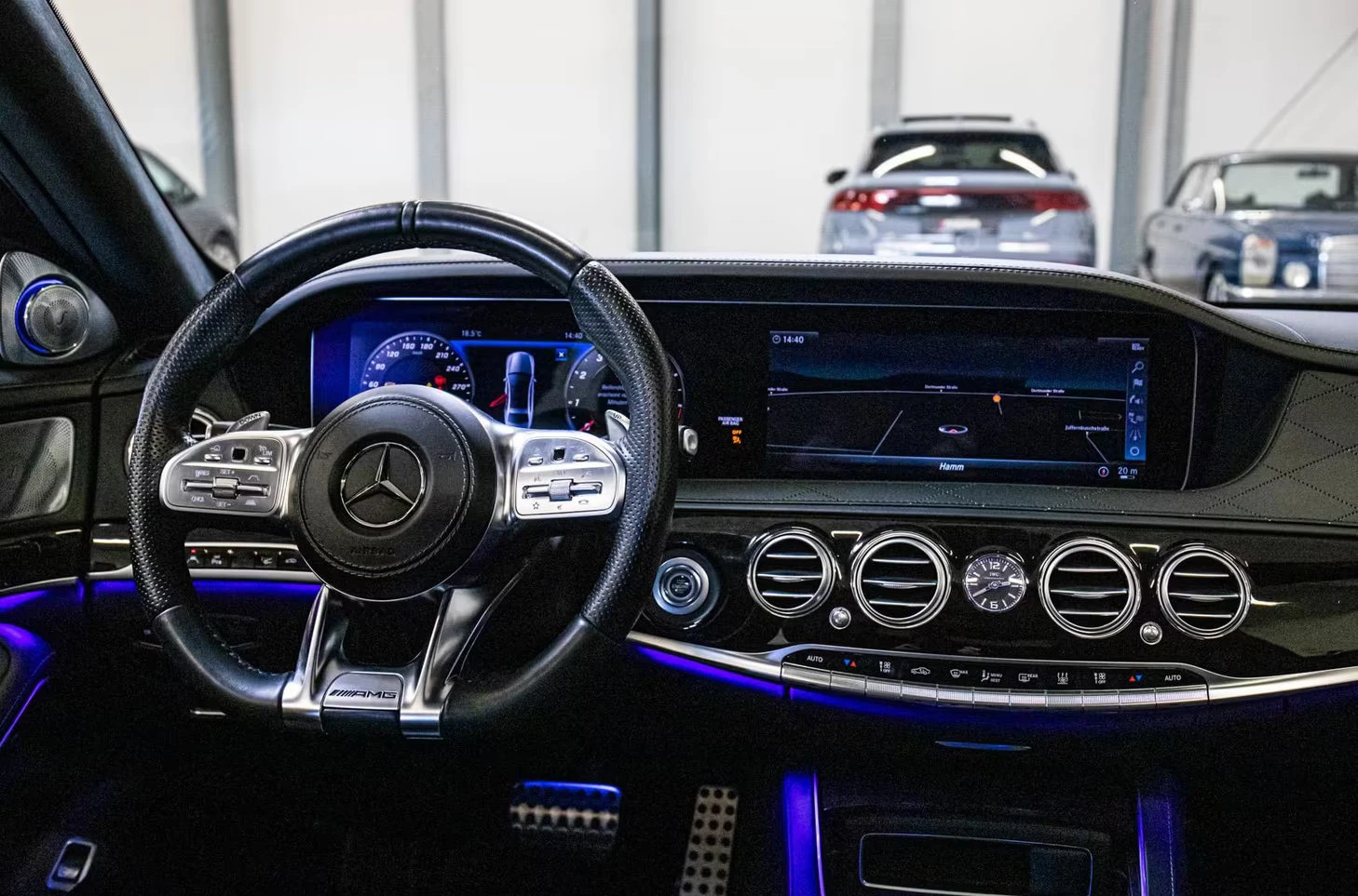 Mercedes-Benz S 63 AMG 4MATIC/612HP/L/PANO/360/MEMO/BURM/CPLAY/553q | Mobile.bg � ����������� 11